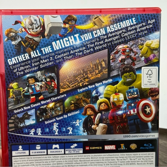 Lego Marvel's Avengers PS Hits Sony PlayStation 4 PS4 Gamer - Picture 3 of 5
